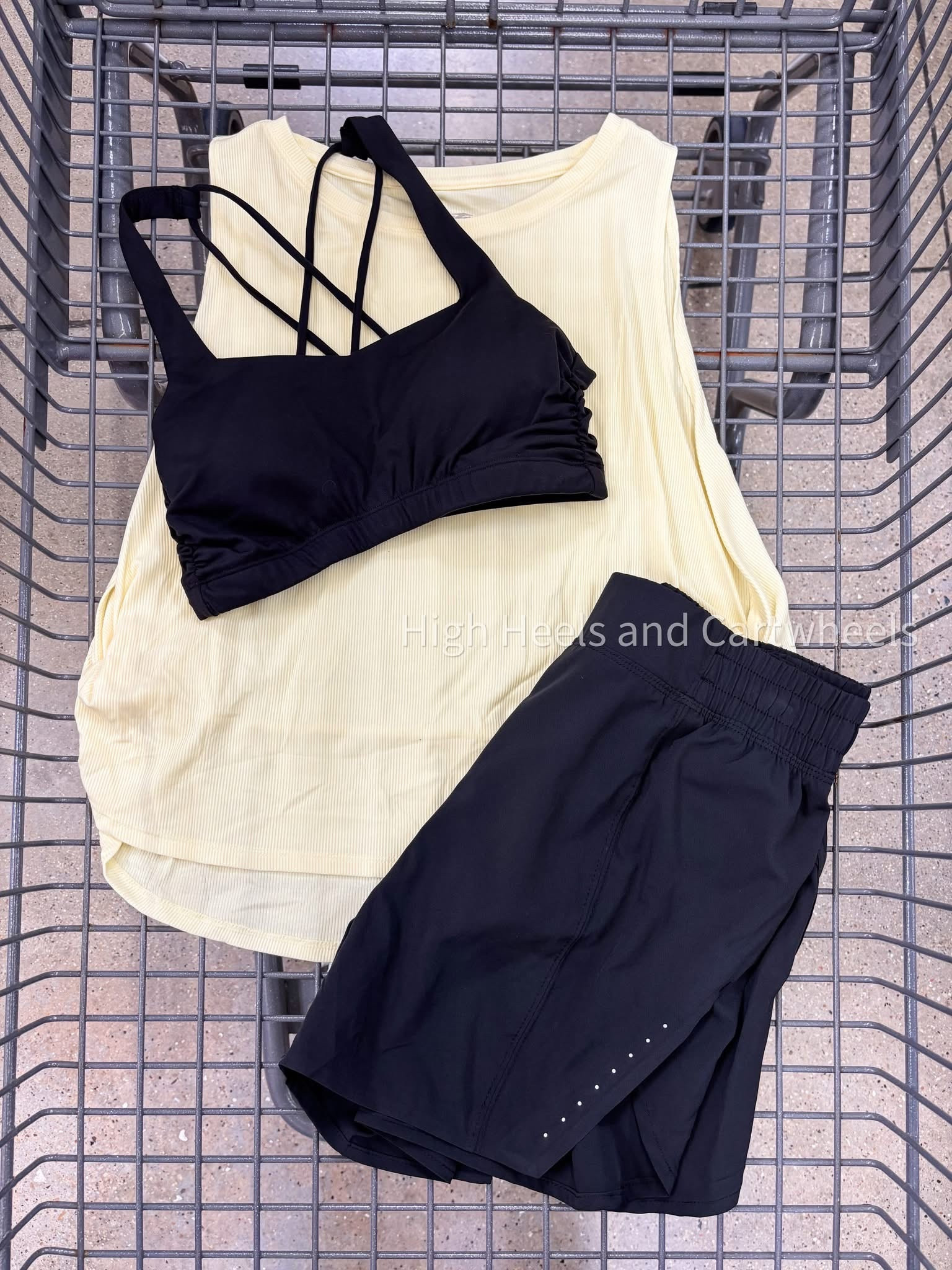 Cute workout attire from Walmart!