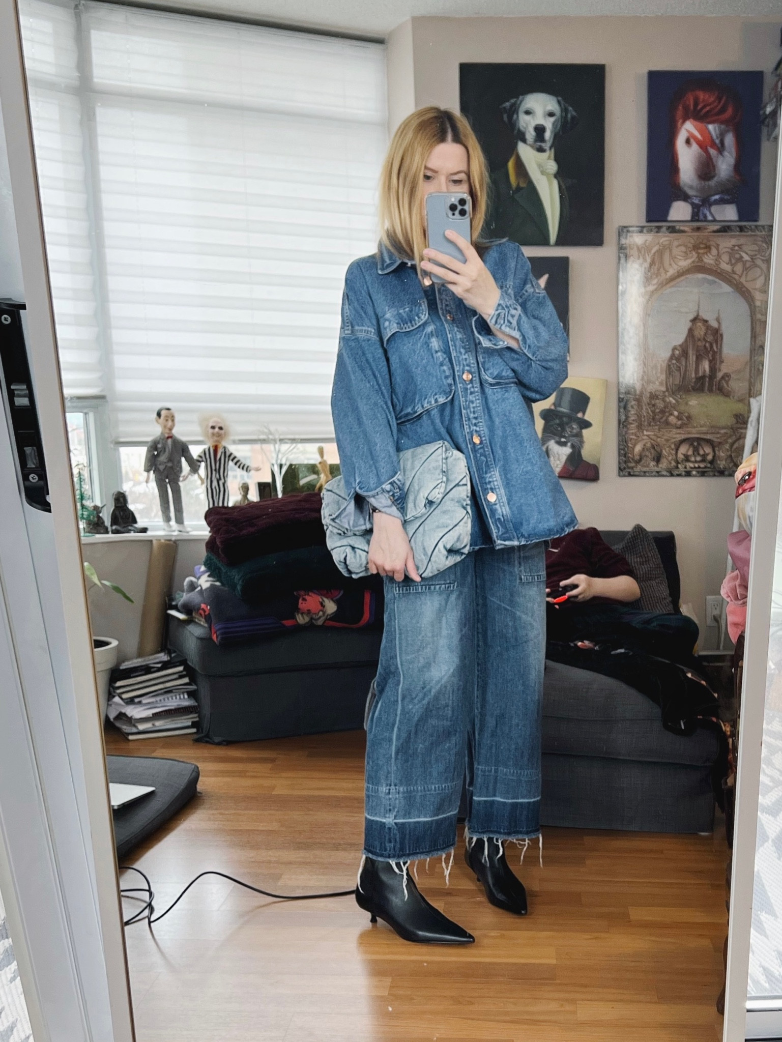 Triple denim?
•
.  #winterLook  #StyleOver40  #doubledenim  #tripledenim #kittenheels #citizensofhumanity  #poshmarkFind #thriftFind #secondhandFind #FashionOver40  #MumStyle #genX #genXStyle #shopSecondhand #genXInfluencer #WhoWhatWearing #genXblogger #secondhandDesigner #Over40Style #40PlusStyle #Stylish40s #styleTip  #HighStreetFashion #StyleIdeas


#LTKSeasonal #LTKstyletip #LTKFind