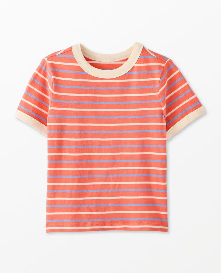 Classic Fit Ringer T-Shirt | Hanna Andersson