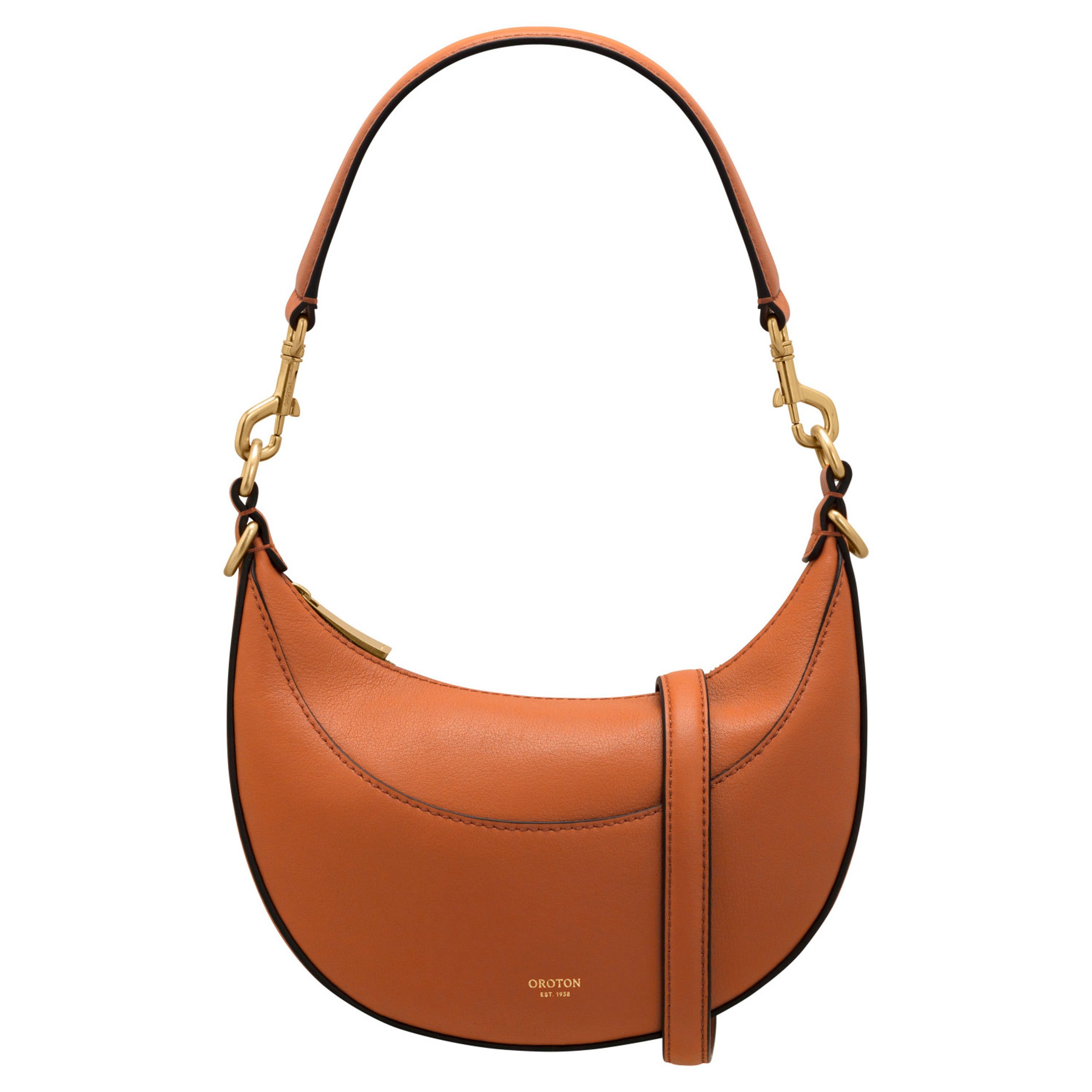 Florence Small Shoulder Bag - Cognac | Oroton | Oroton