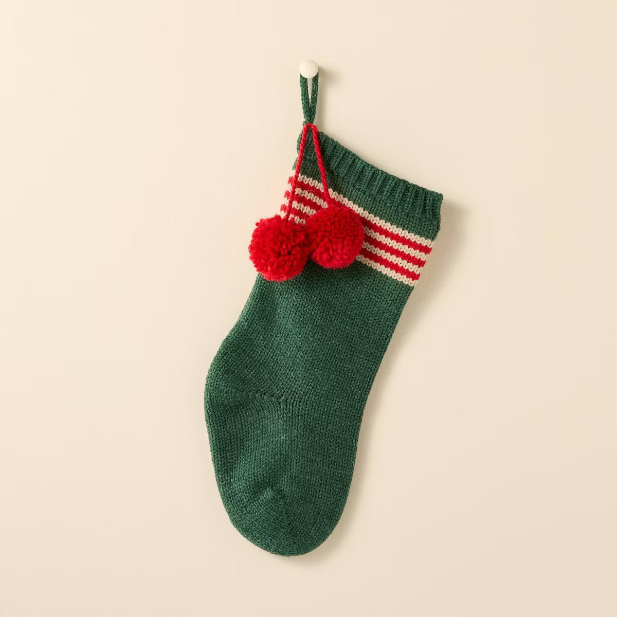 20" Vintage Stripe Knit Stocking - Hearth & Hand™ with Magnolia | Target