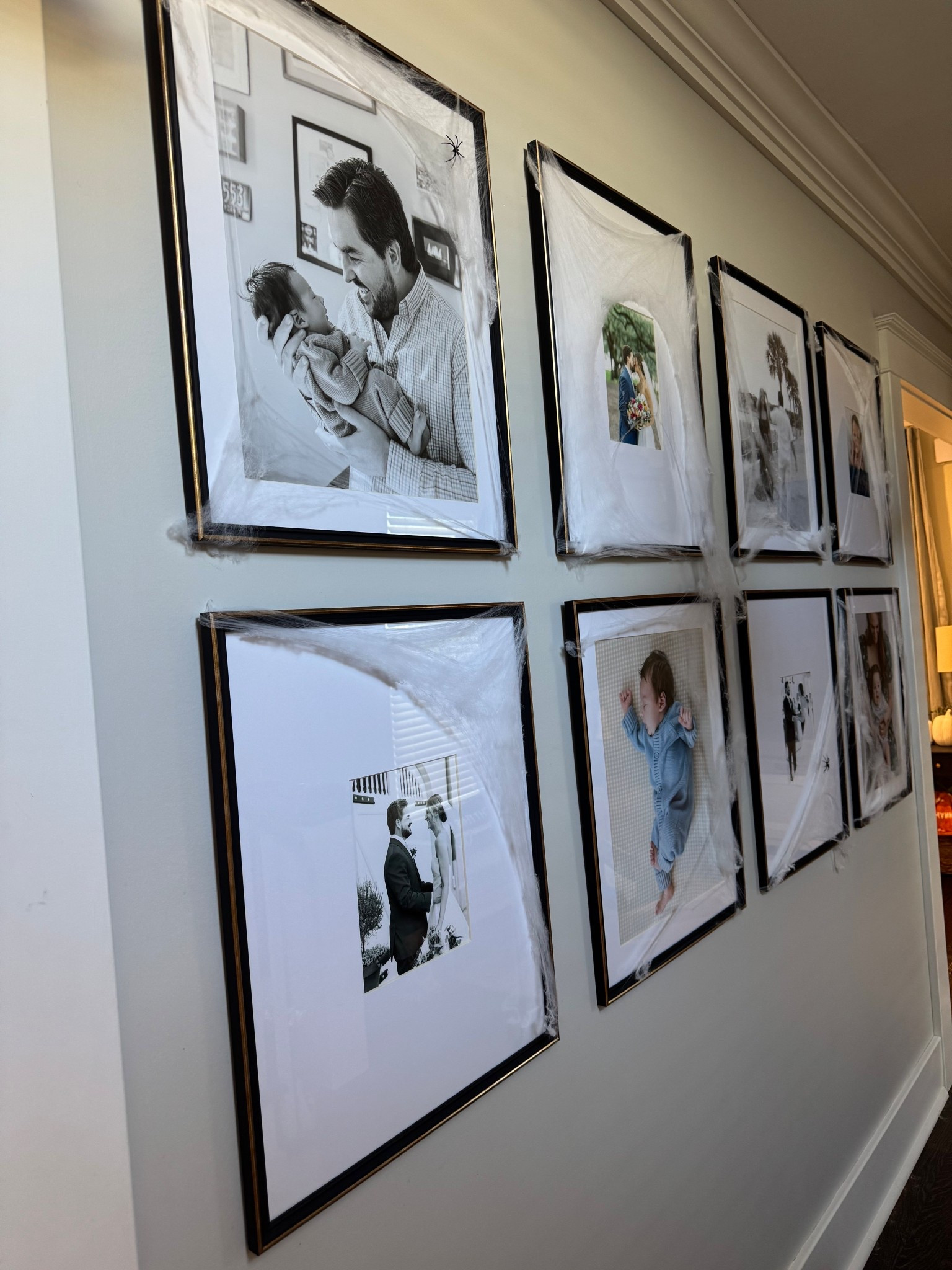 My favorite part of the house is our gallery wall! I always get compliments on it! It is the best addition to our front hall🩵

#LTKFamily #LTKHome