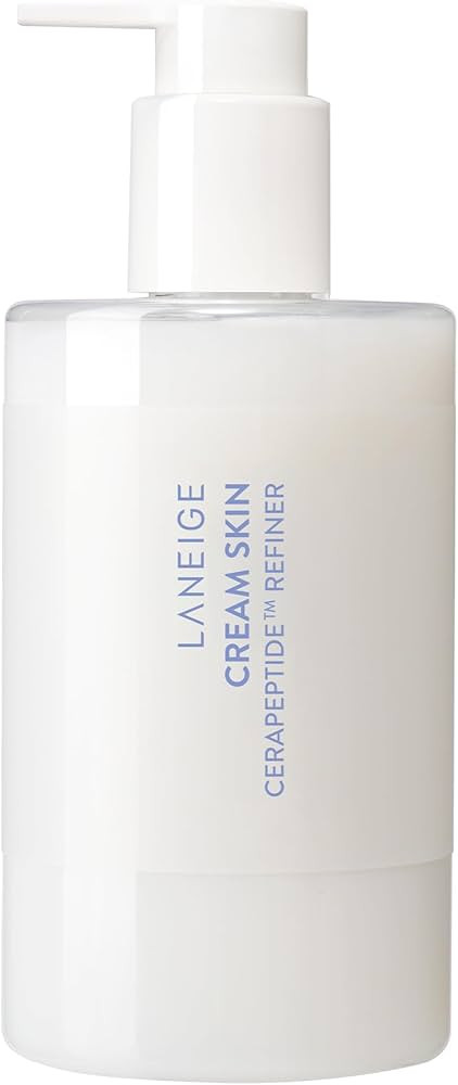 LANEIGE Cream Skin Toner & Moisturizer: Lightweight Refillable Korean Milky Toner with Ceramide &... | Amazon (US)