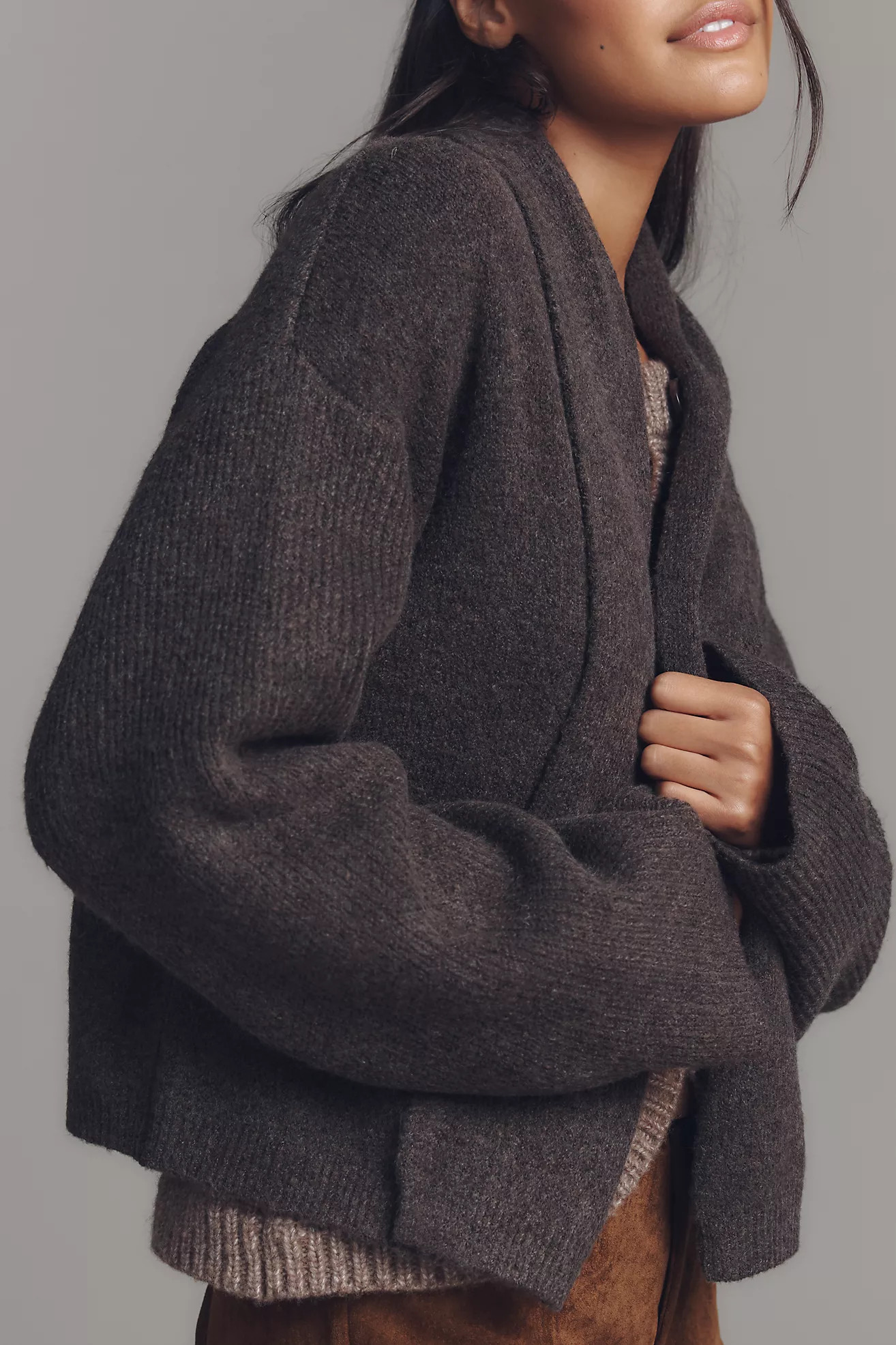 By Anthropologie Mariel Open-Front Cardigan Sweater | Anthropologie (US)