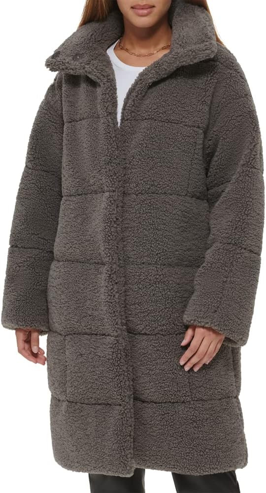 Levi's Women's Long Length Quilted Sherpa Jacket | Amazon (US)