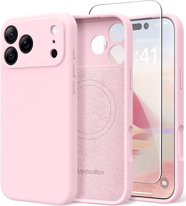 Magnetic for iPhone 17 Pro Max Case, Compatible with MagSafe, [Full Camera Protection][Screen Pro... | Amazon (US)