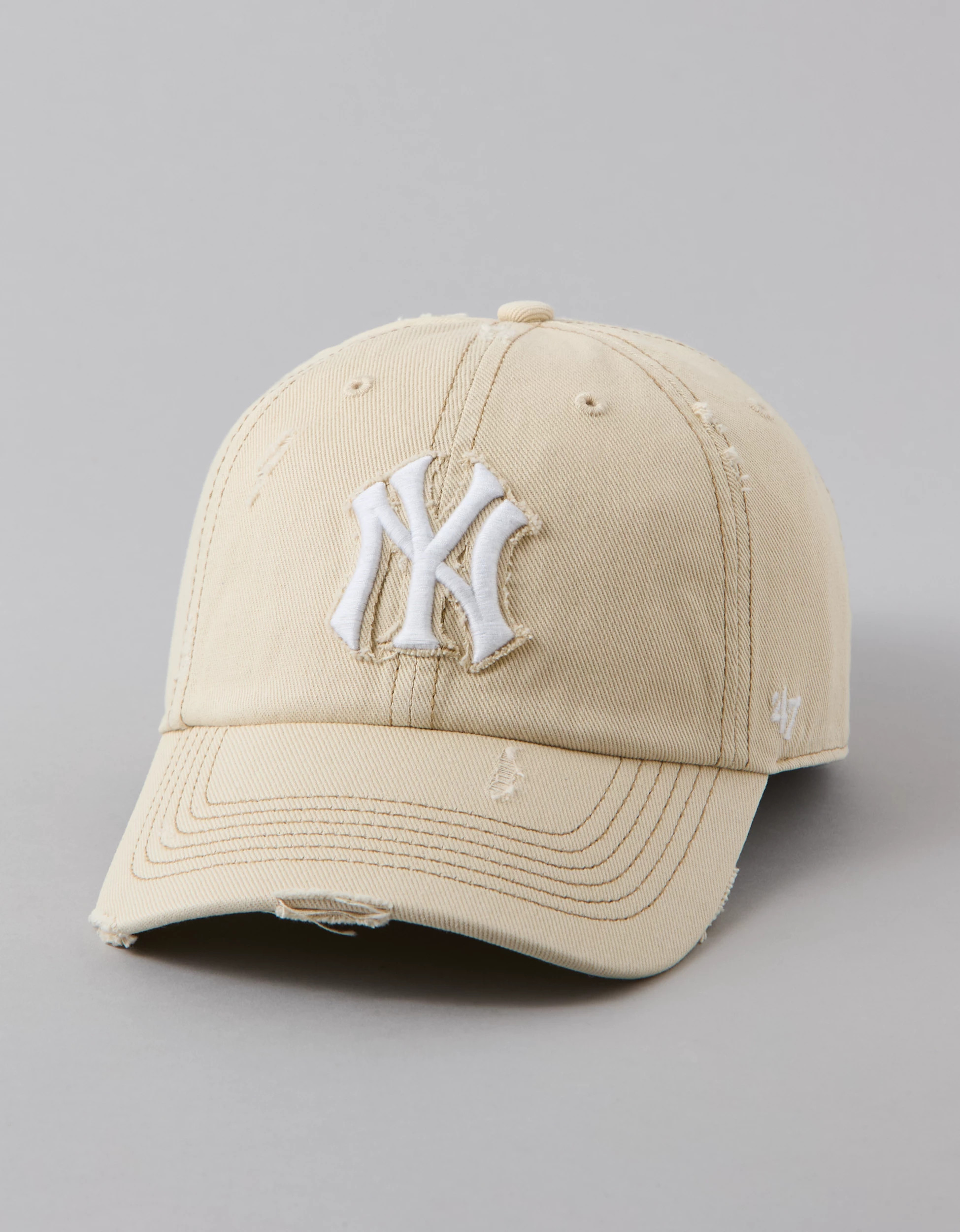 '47 Distressed New York Yankees Baseball Hat | American Eagle Outfitters (US & CA)