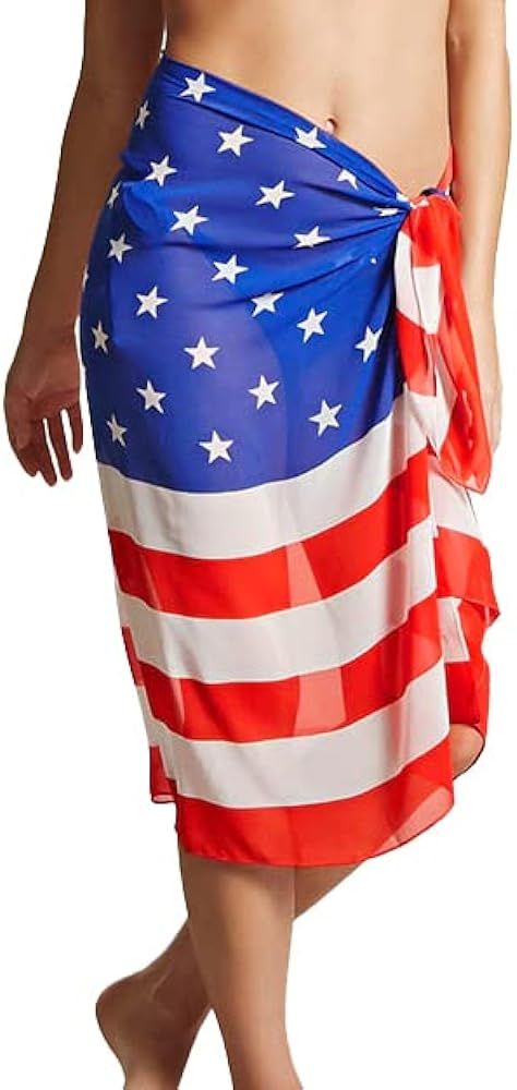 CHICGAL Women Beach Sarong Bating Suit Cover Ups Wrap Skirt Summer Bikini Pareo for Swimwear | Amazon (US)