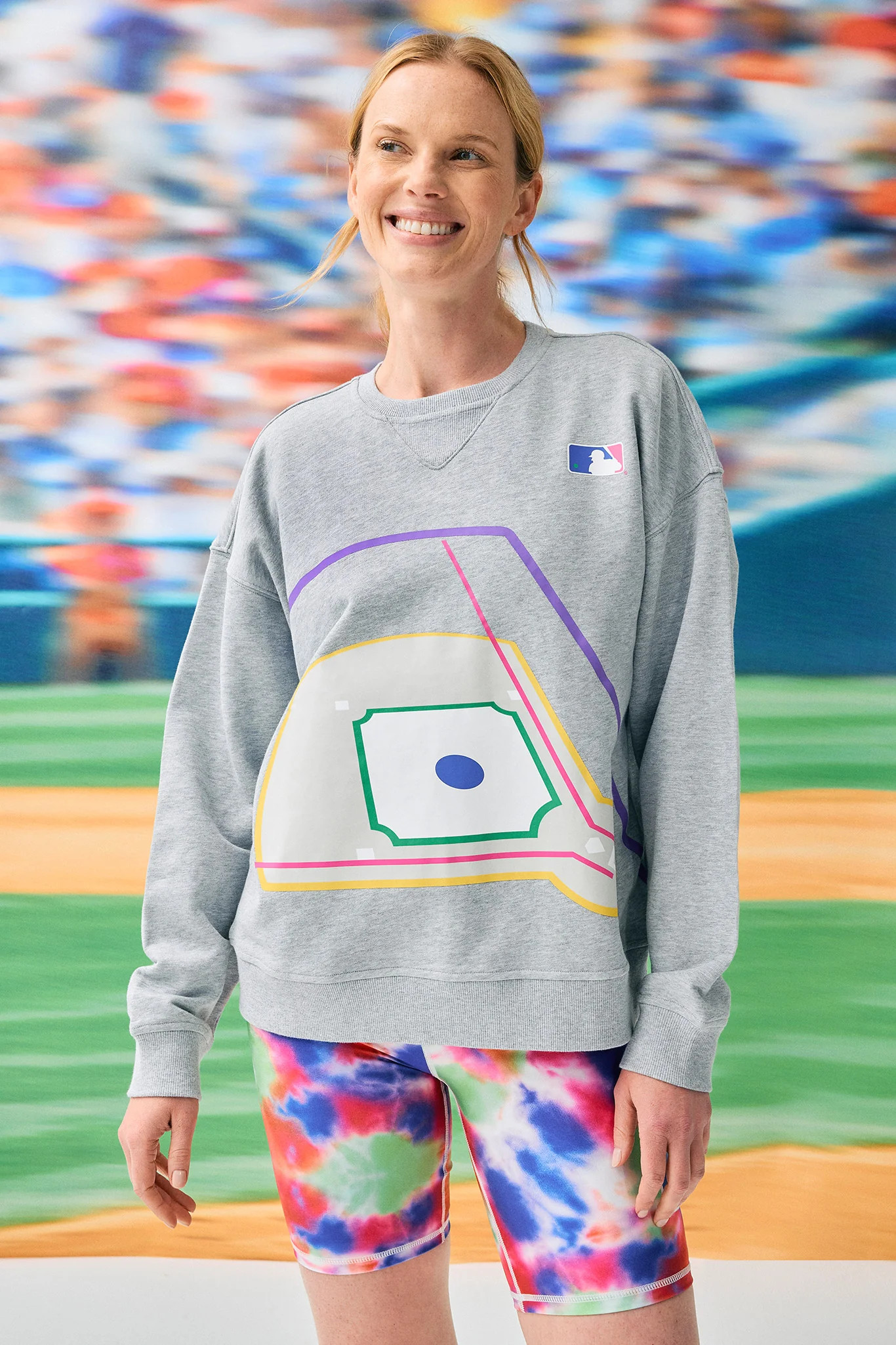 MLB Crew in Collegiate Gray Baseball Field | Terez