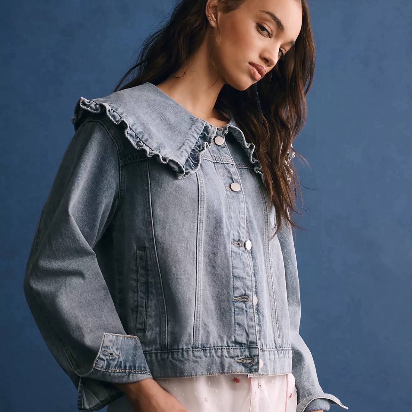 grab this denim jacket before it's gone! on sale now

#AnthropologieFinds #fallMustHave 

#LTKFindsUnder100 #LTKSaleAlert #LTKStyleTip