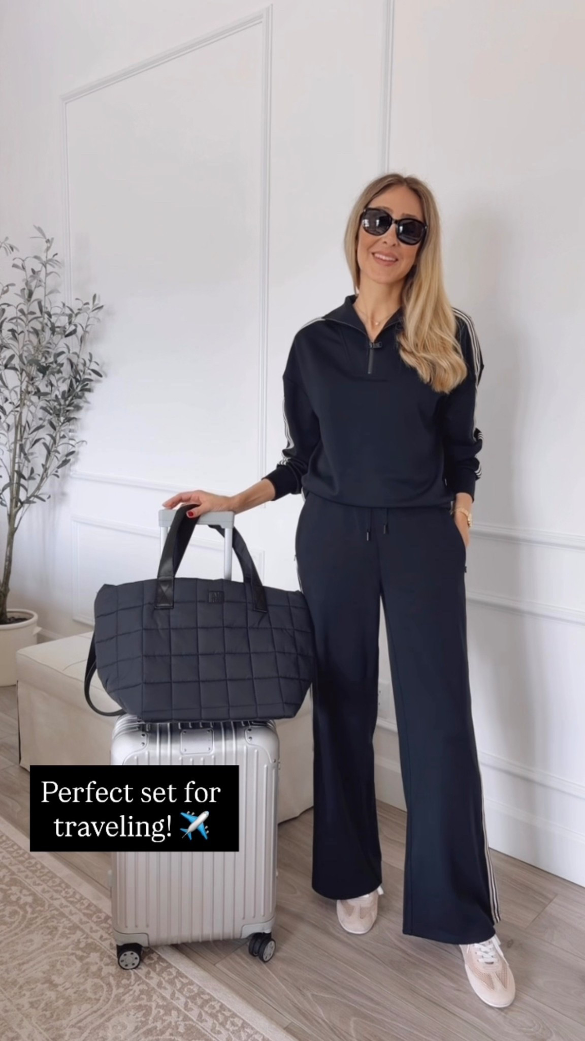 Airport outfit and travel outfit that I loved it so much! Super comfortable and stylish 
Fits true to size and I’m wearing size small 

#LTKTravel #LTKootd #LTKU