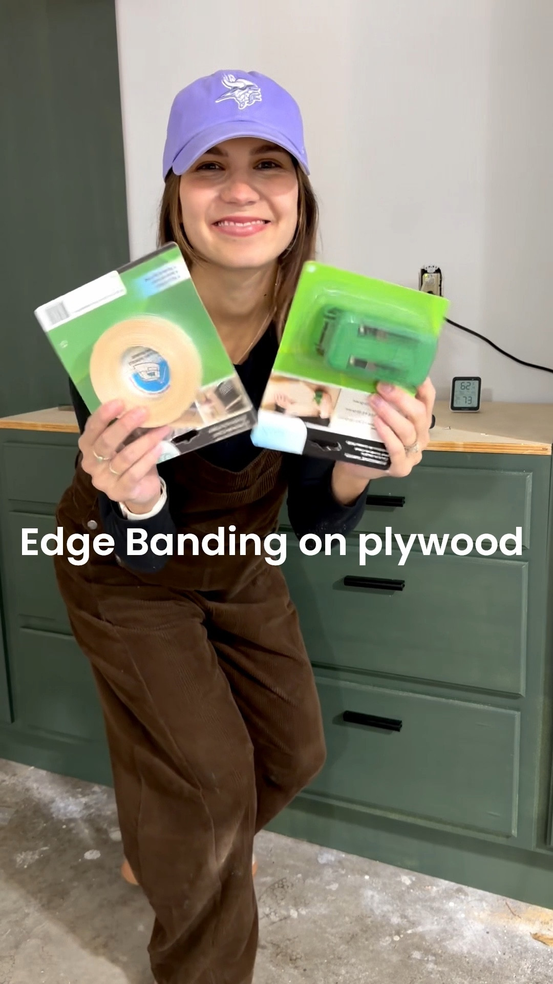 Edge banding! Here’s what we used to make our garage counter look finished! 

#LTKHome