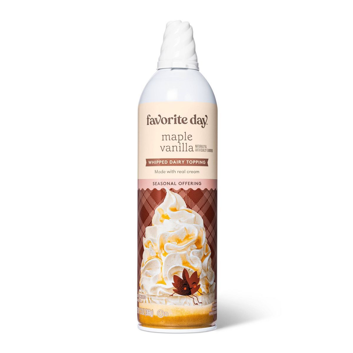 Maple Vanilla Whipped Dairy Topping - 13oz - Favorite Day™ | Target