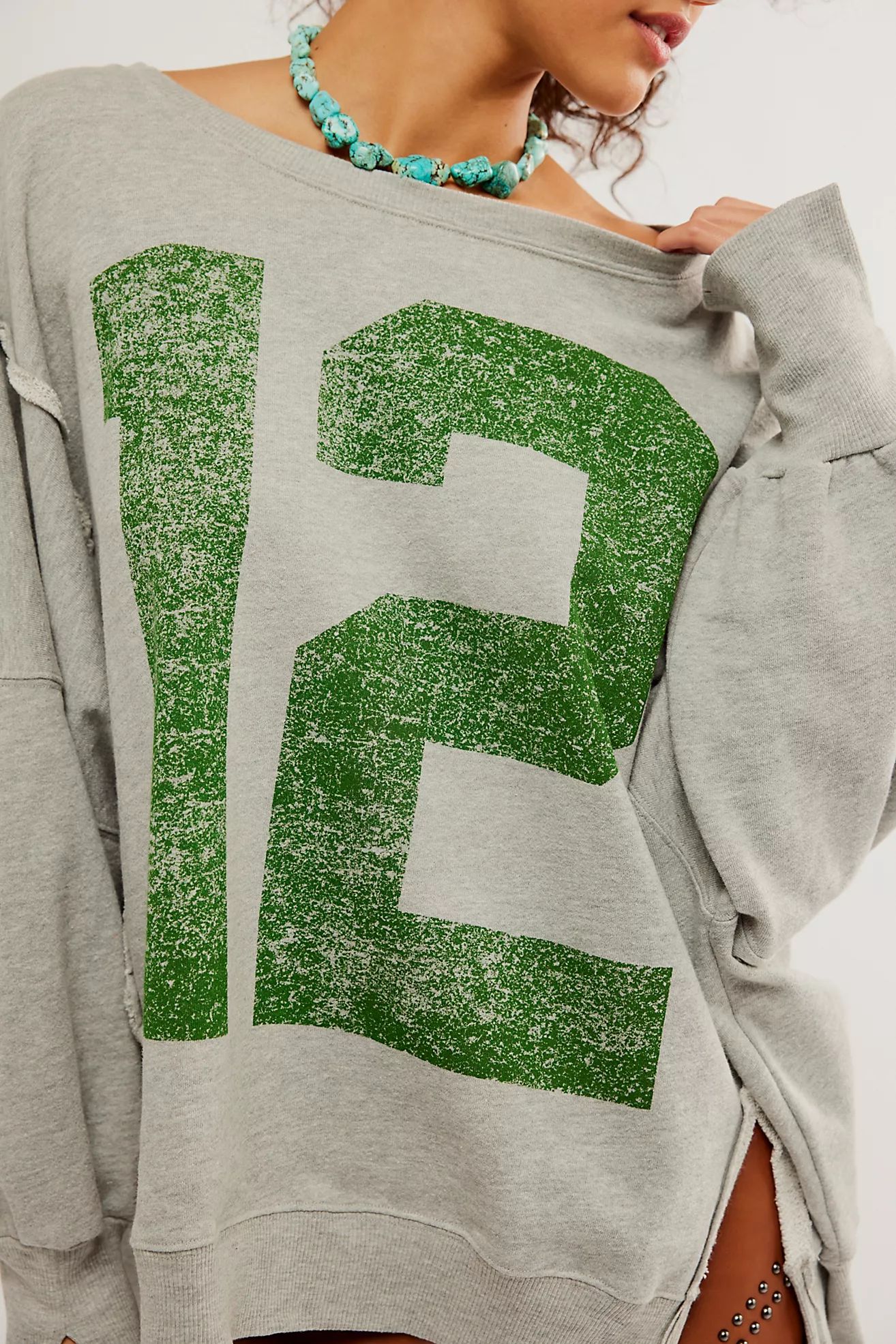 We The Free Graphic Camden Pullover | Free People (Global - UK&FR Excluded)