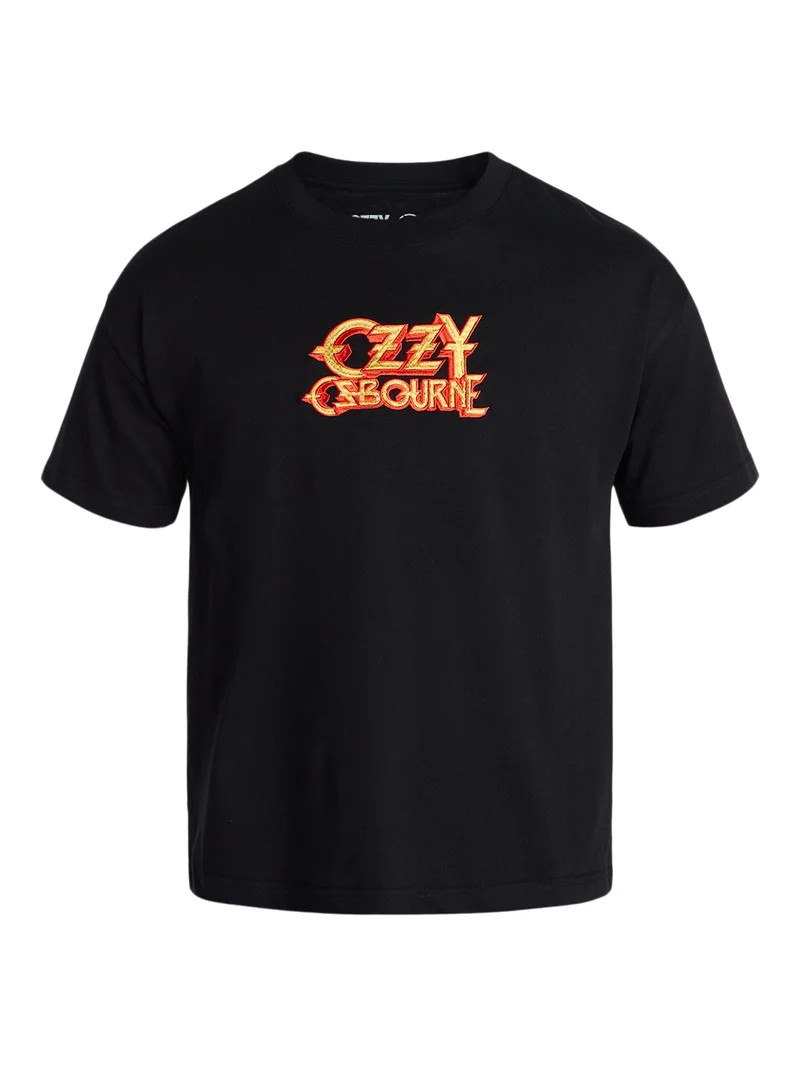 Ozzy Osbourne Men's and Big Men's Boxy Fit Graphic Tee, Sizes XS-3XL | Walmart (US)