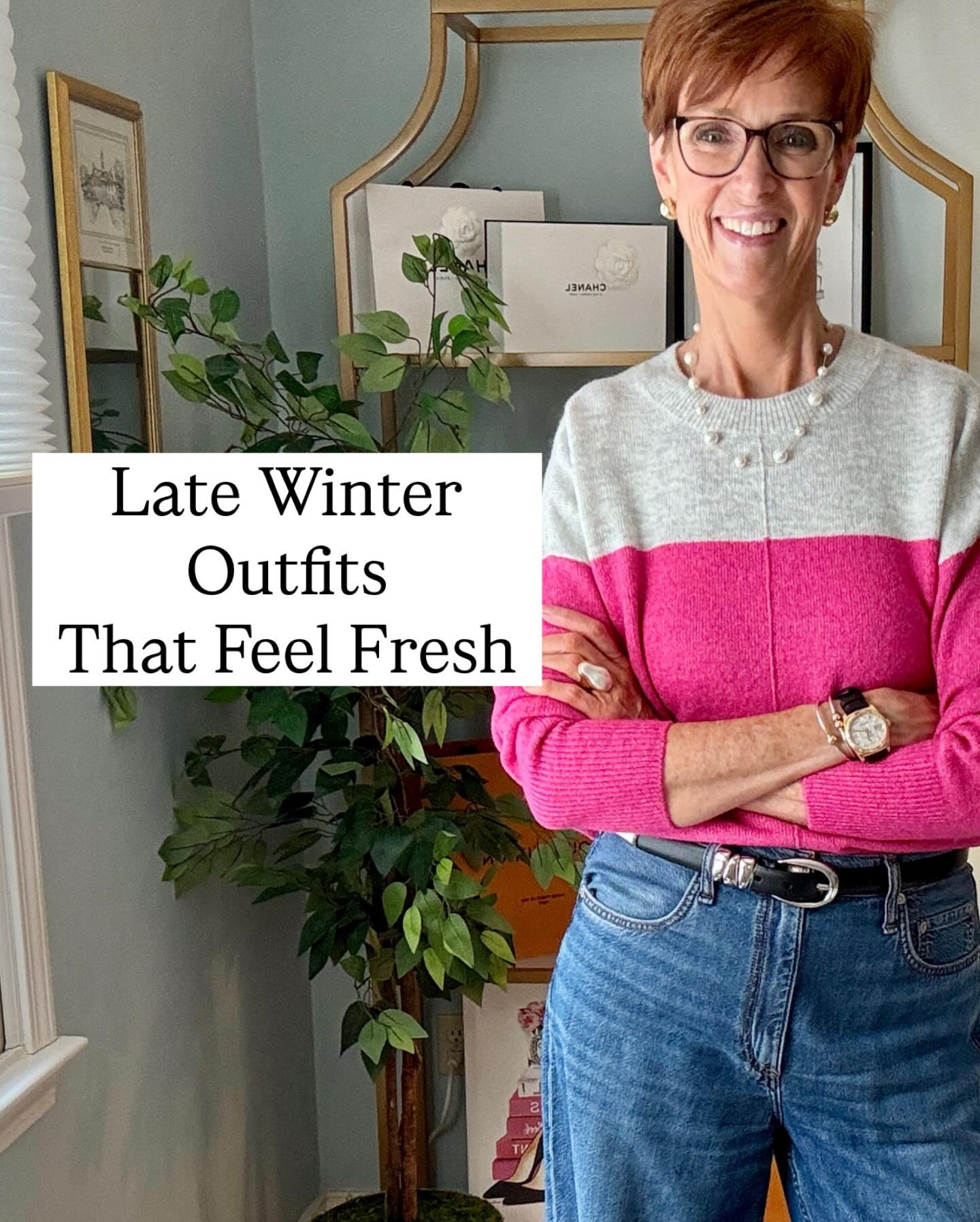 Late winter outfits can feel so uninspiring — but a few small changes make a huge difference.

Want the links? Like, Follow & Comment WINTER and I’ll send links right to your DM.

These are the simple swaps I’m making right now to keep outfits feeling fresh without pretending it’s spring. Still cold. Still real. Just better.

Want all 5 outfits with links and styling notes? They’re inside Sunday’s newsletter.

💬 Comment WINTER and I’ll DM you the link 💾 Save this for outfit ideas 📩 Subscribe for weekly outfit edits

#LateWinterStyle #ClassicStyleOver40 #EverydayOutfits #tallwomenstyle

#LTKootd #LTKOver40 #LTKTall