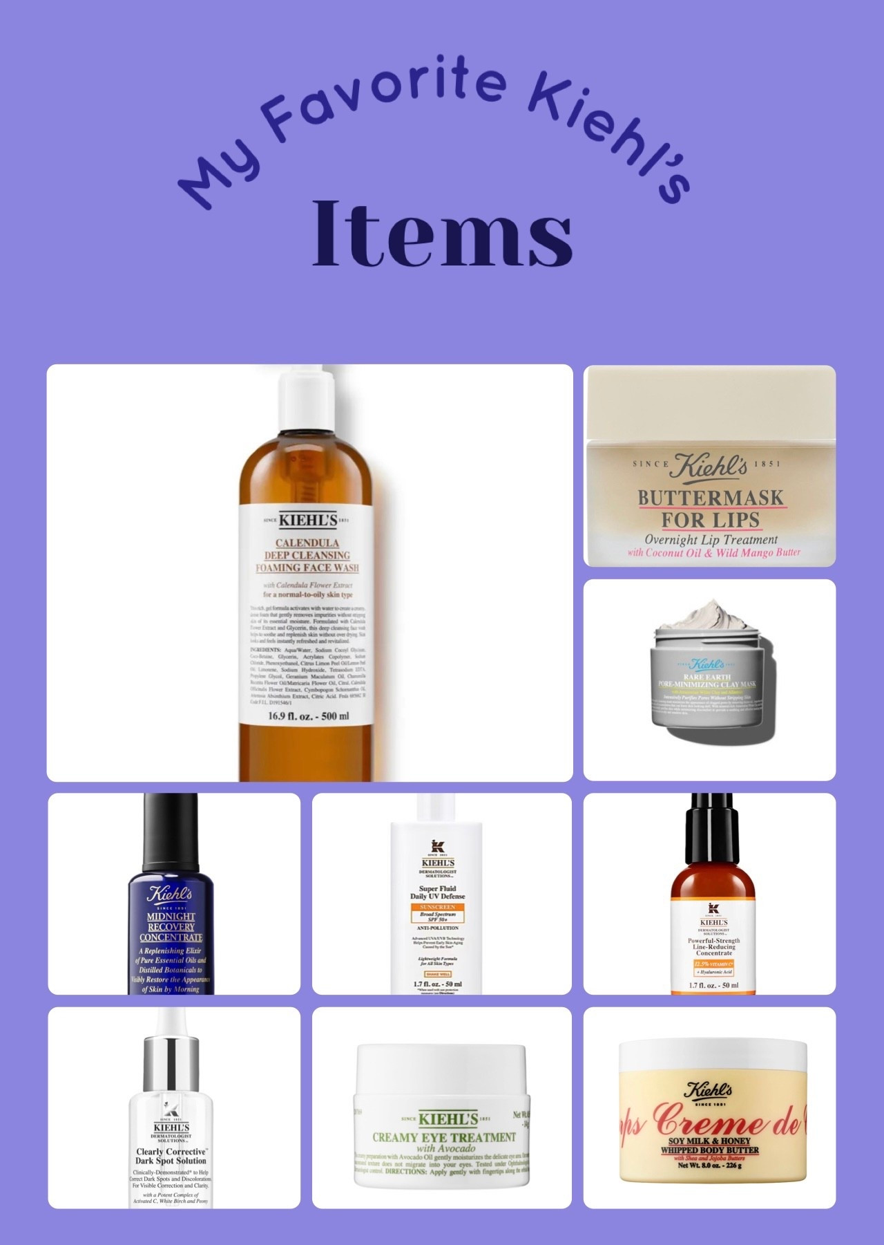 Here are some of my favorite face/beauty items by Kiehl’s. #LTKGiftGuide #LTKHoliday #LTKmorningroutine #LTKselfcare #LTKBeauty #Kiehls #FaceCleaning #BeautyProducts #SunScreen

#LTKOver40 #LTKFindsUnder100 #LTKBeauty