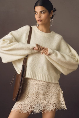 Pilcro Wide-Sleeve Sweater | Anthropologie (US)