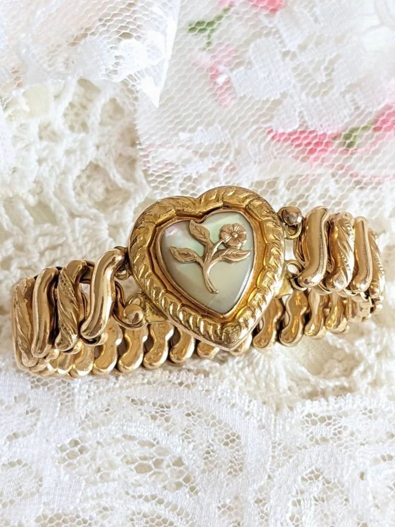 Vintage Sweetheart Expansion Bracelet | Etsy (US)