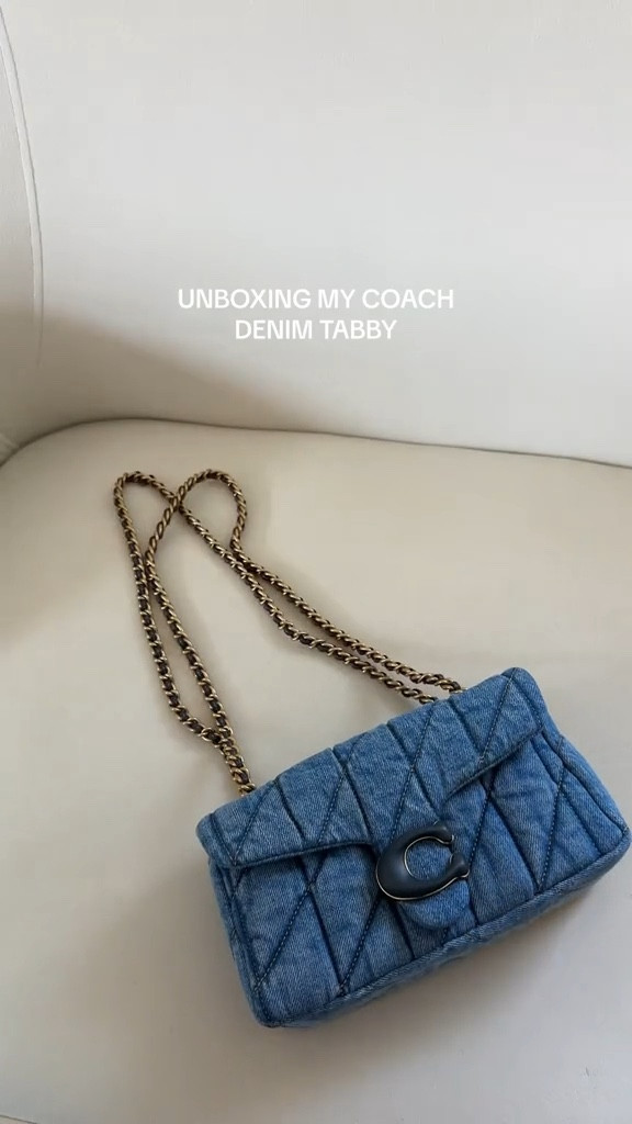 The cutest denim bag! Coach has always been that girl 🫶🏽💙

#LTKItBag