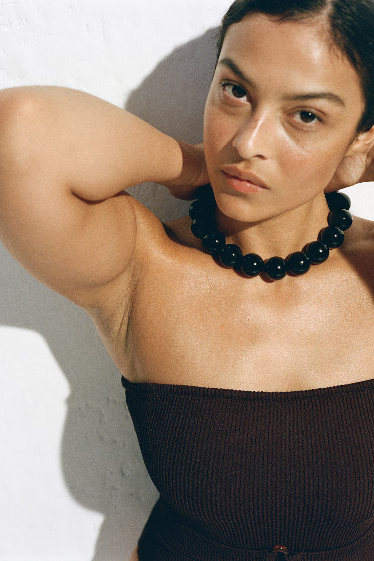 Padded-cup bandeau swimsuit | H&M (US + CA)