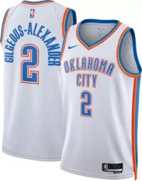 Nike Adult Oklahoma City Thunder Shai Gilgeous-Alexander #2 Swingman Association Jersey | DICK'S Sporting Goods