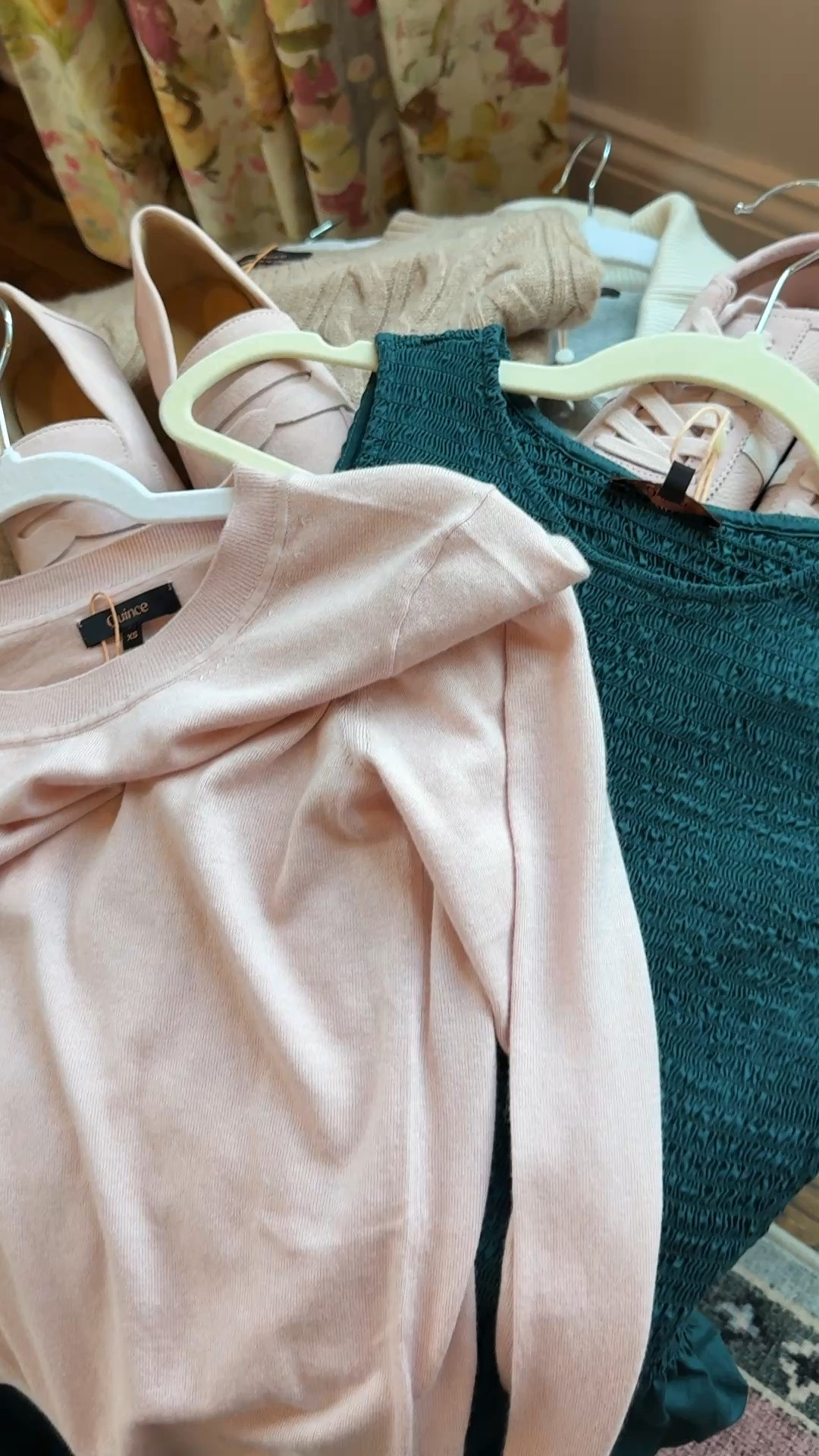 The goal is real life looks for real life ladies in the form of basic, never boring, and extremely budget friendly. Here at @mixandmatchmadness you know we are adding in a pop of pink any chance we get! 

Sizing:
Jeans- 26 short
All tops- xs
Skirt- xs
Dress- xs
Sneakers- 8
Loafers- 7.5

@Quince #quincepartner

#LTKdayinmylife #LTKWorkwear #LTKSeasonal