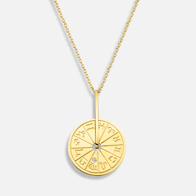 Zodiac Dial Necklace | Victoria Emerson