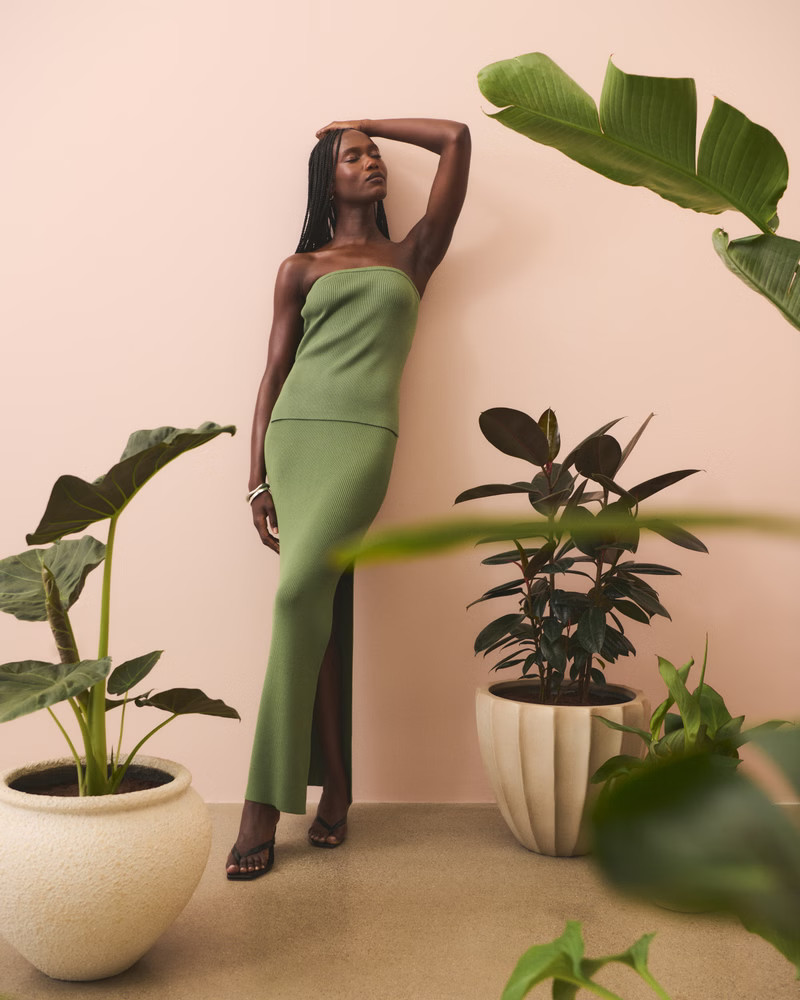 Sweater Maxi Skirt | Abercrombie & Fitch (US)