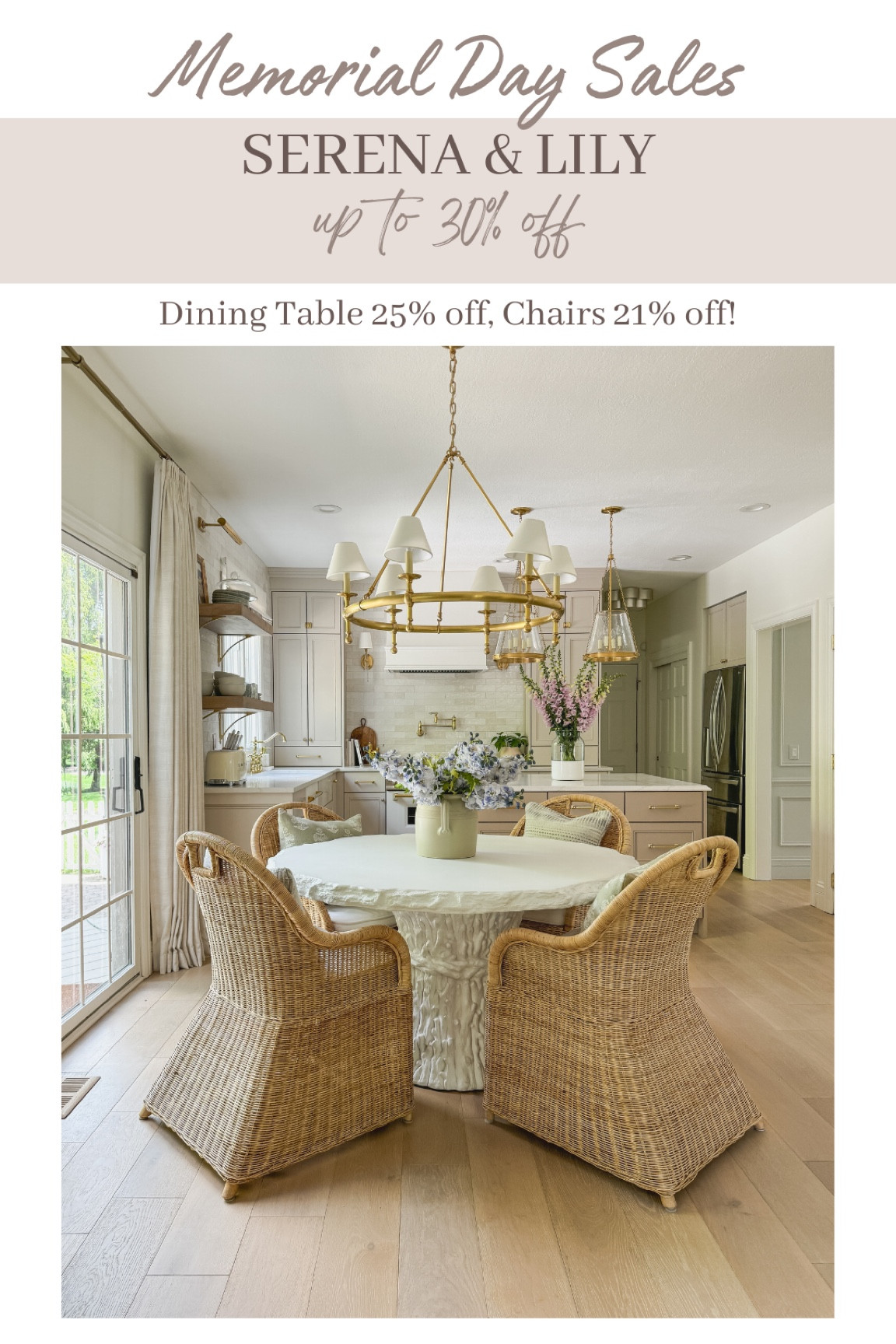 Serena and Lily Memorial Day sale! 

Dining set, dining table, dining chairs, home decor, kitchen decor, chandelier 

#LTKSaleAlert #LTKStyleTip #LTKHome