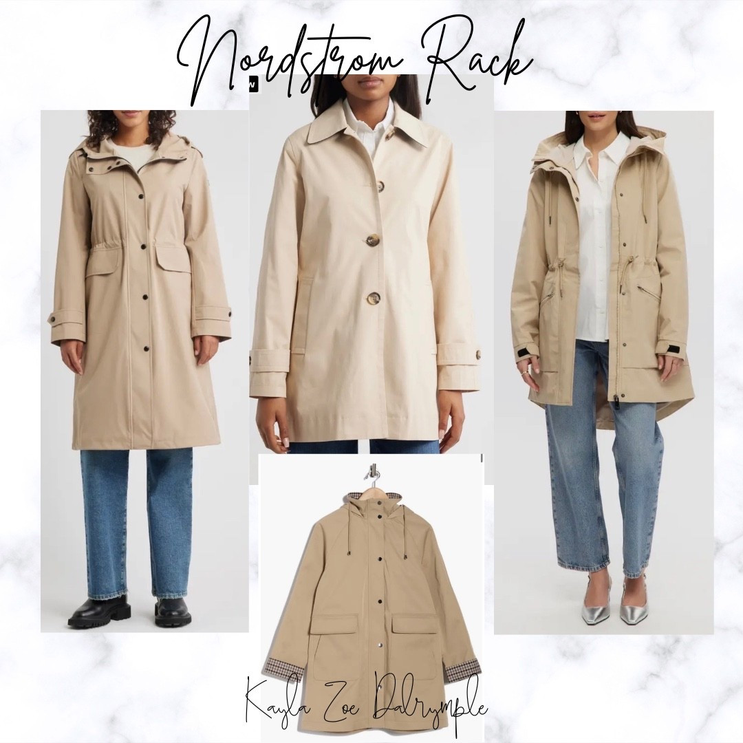 Rain Coats 
Nordstrom Rack 

#LTKSpringSale #LTKootd #LTKmomlife