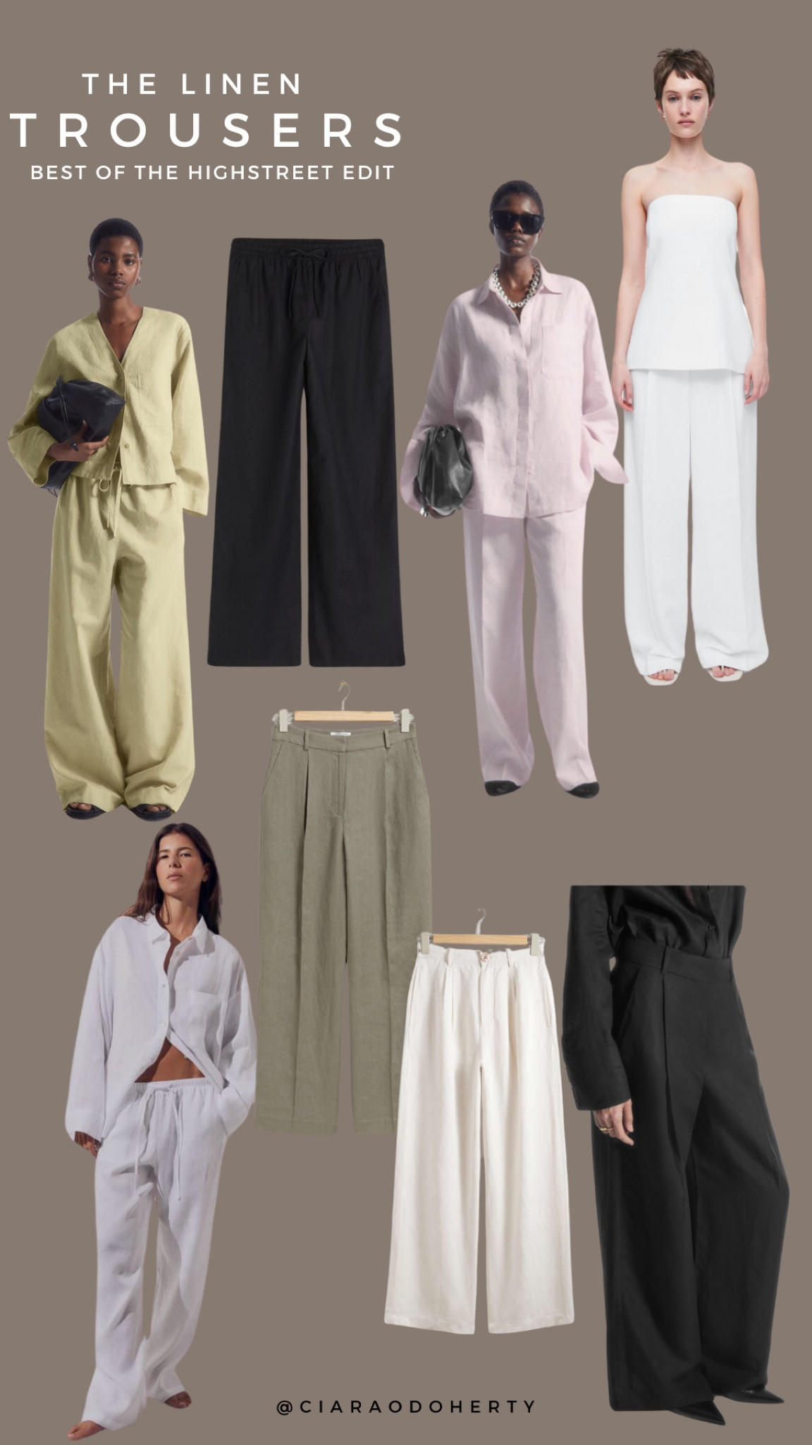 My favourite linen trousers on the highstreet, one of my key summer staples 🖤

#LTKeurope #LTKstyletip #LTKsummer