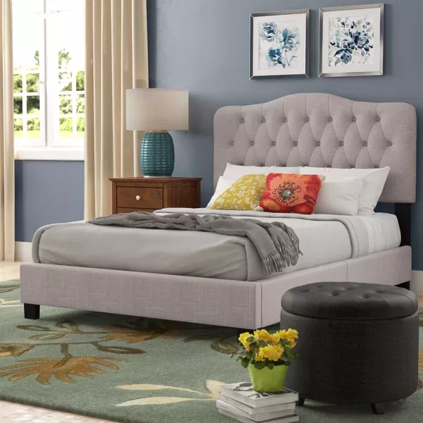 Harriman upholstered on sale standard bed