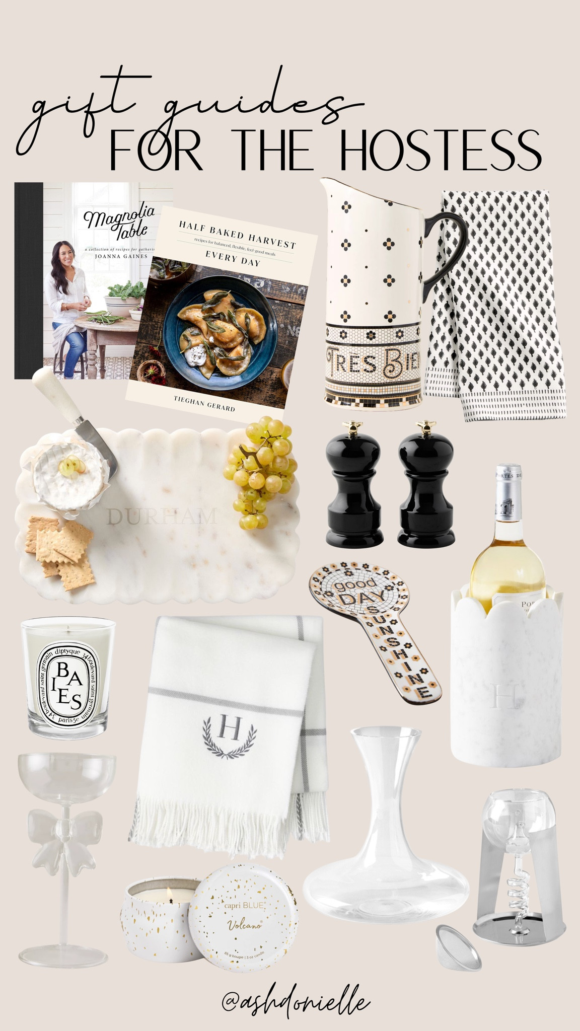 Gift Guide for the Hostess

charcuterie board
wine opener set
linen cocktail napkins
olive oil gift set
scented candle
serving platter
cheese knives
pretty glassware
hosting cookbook
marble coaster set

#LTKParties #LTKSeasonal #LTKGiftGuide