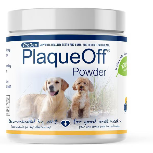 ProDen PlaqueOff Powder Dog & Cat Supplement, 180g jar | Chewy.com