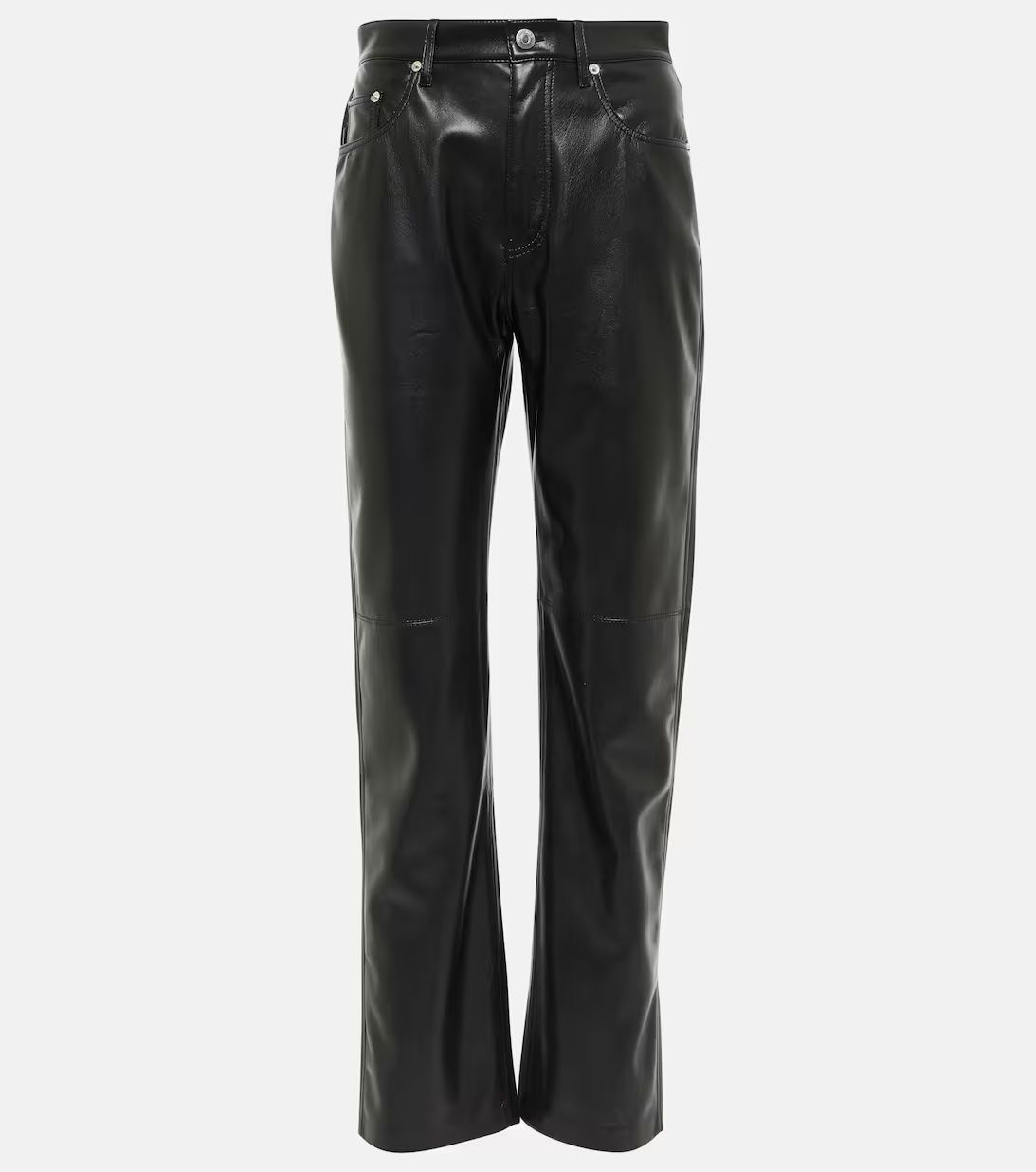 Vinni faux leather straight pants | Mytheresa (US/CA)