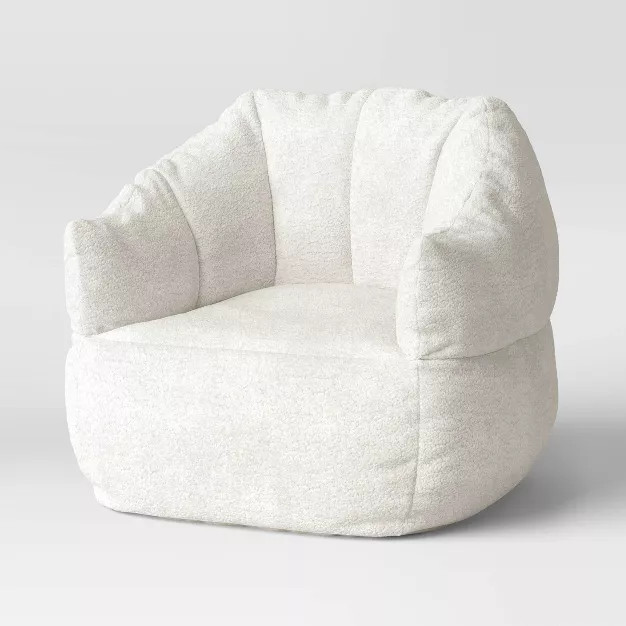 Sherpa Bean Bag Cream - Room Essentials™ | Target