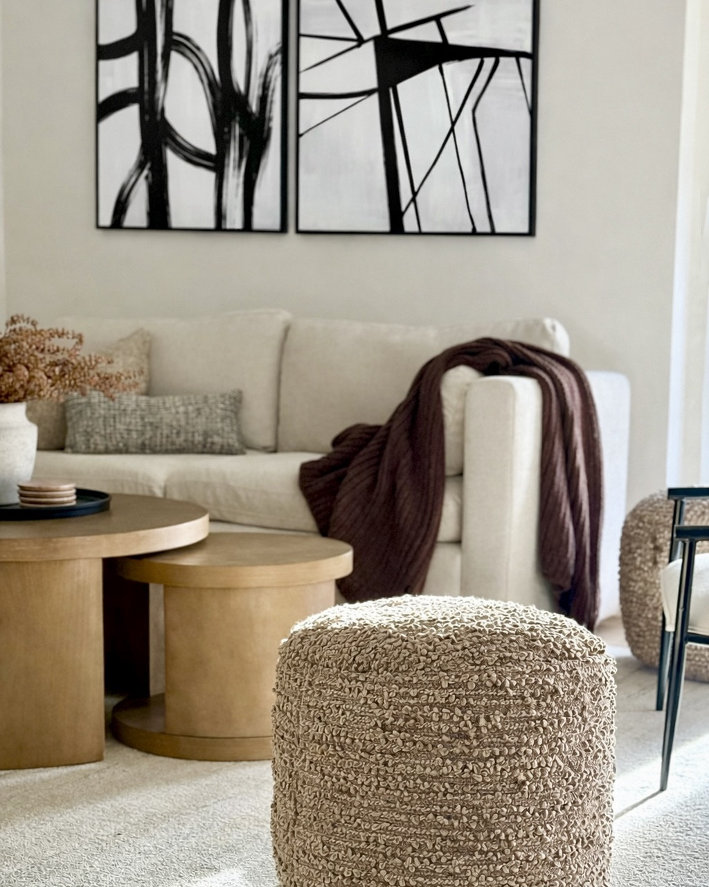 Check out the before & after transformation! 
Soft neutrals, layered textures, and effortless comfort! 
A calm, cozy space that feels warm, inviting, and perfectly lived-in💕

#LTKSaleAlert #LTKHome #LTKdayinmylife