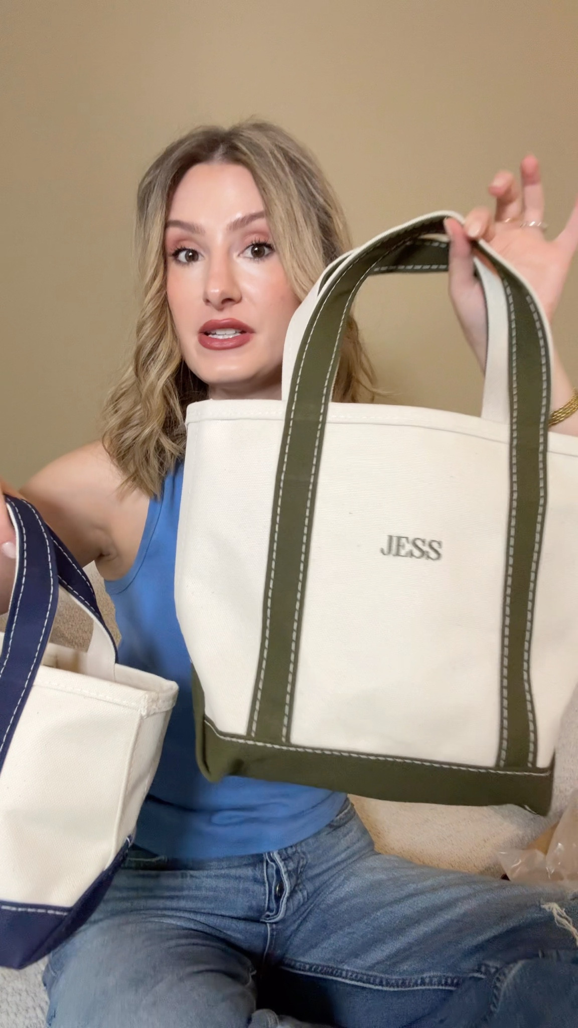 New lil LL Bean Totes for fall 🍁🍂 obsessed with these little sizes and the antique olive green 🫒
Fall bag
Fall purses


#LTKSeasonal #LTKStyleTip #LTKItBag