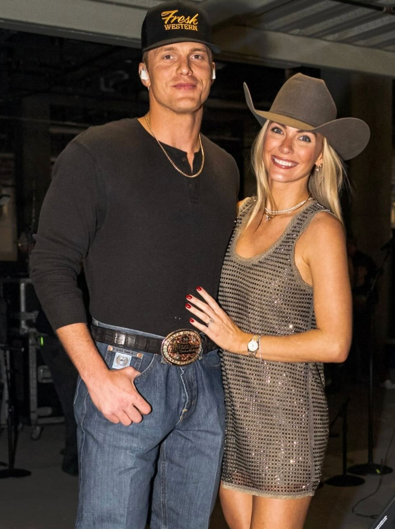 NYE look! Dress is sold out zara, I linked similar and one I found on Poshmark! Boots and Hat are Lucchese 

 #LTKSeasonal