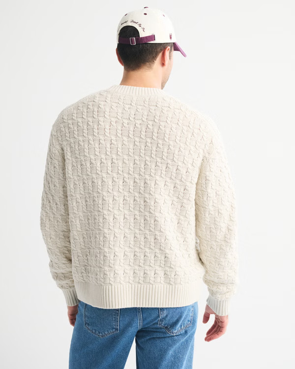 Cable Crew Sweater | Abercrombie & Fitch (US)