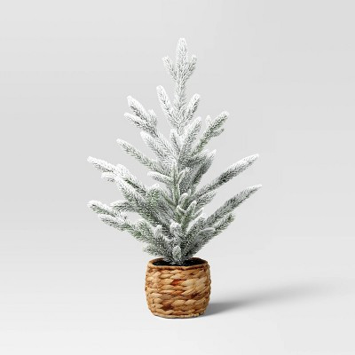 Christmas Medium Heavy Flocked Tree Green - Threshold™ | Target