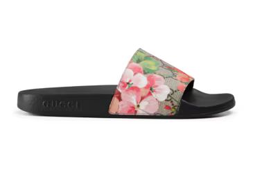Gucci GG Blooms Supreme floral slide sandal | Gucci (US)