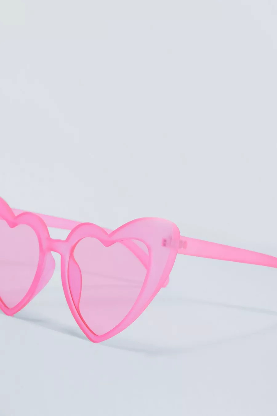 Heart Shape Coloured Lense Sunglasses | Nasty Gal (US)