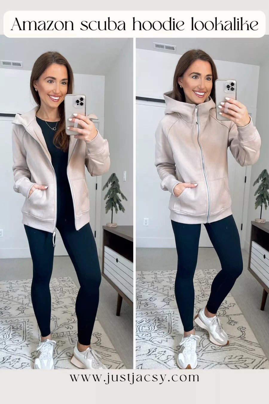 Amazon scuba hoodie lookalike! This one is soo good, amazing quality 👏🏼 I’m wearing khaki color in S *fyi- the brand told me only some were made with the extra zipper toggle so yours may not come with it Jeans, Sneakers, Boots, Fall Dress, Eras Tour Outfit, Suede, Decor, Bedding, Fall Family Photo Outfits, Country Concert Outfit 



#LTKStyleTip #LTKSeasonal