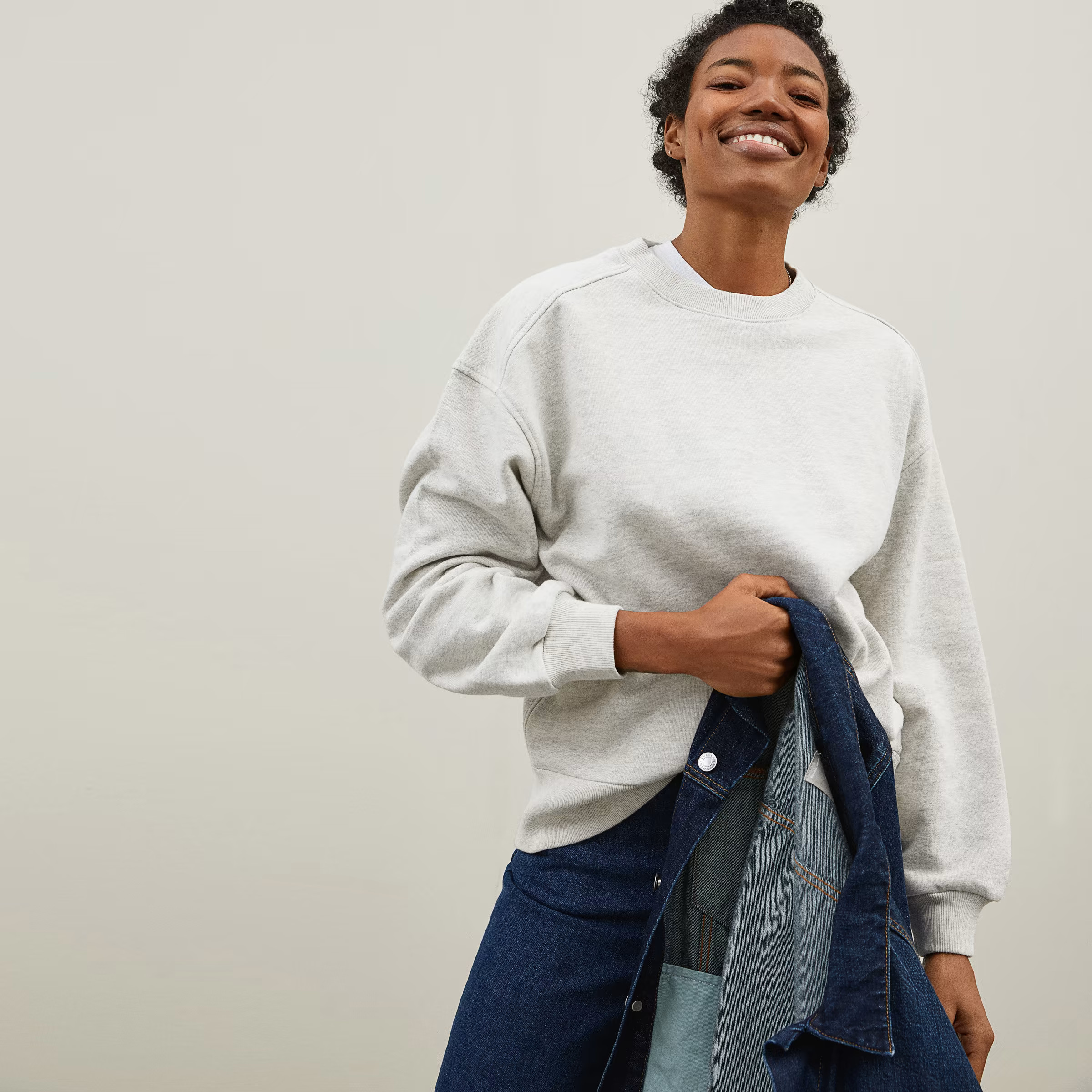 The Track Oversized Crew | Everlane