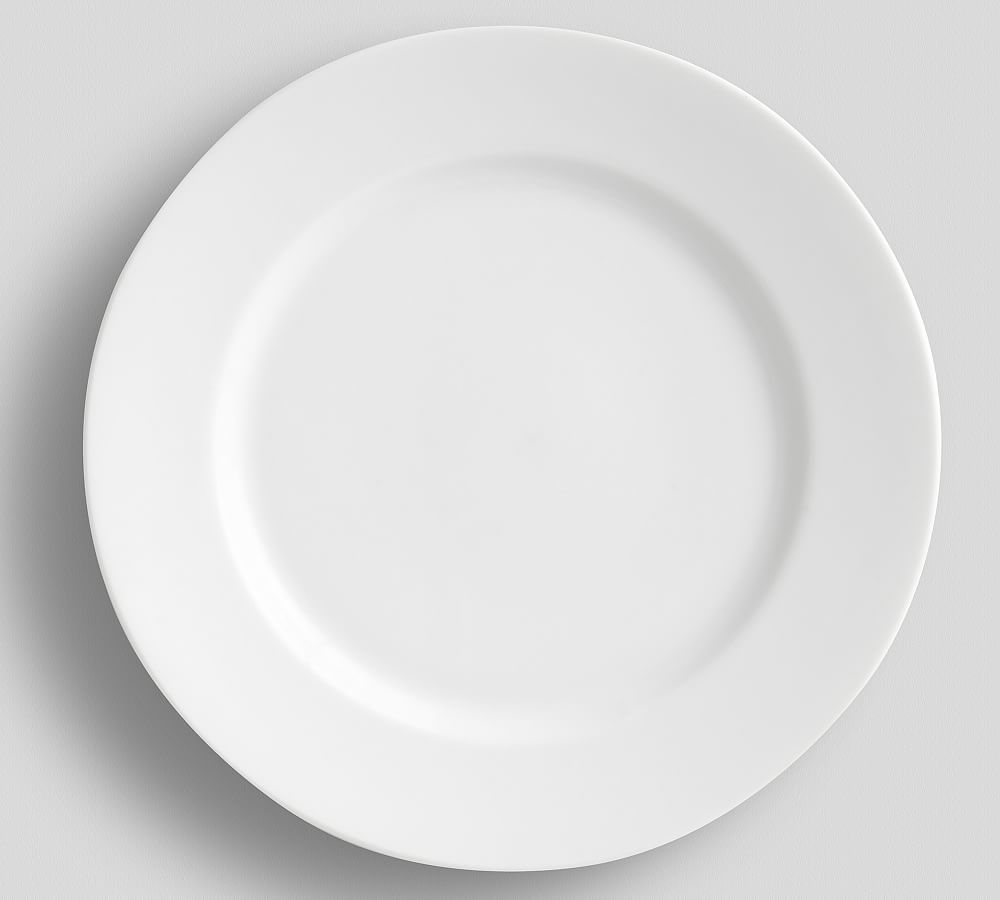 Classic Rim Porcelain Dinner Plates | Pottery Barn (US)