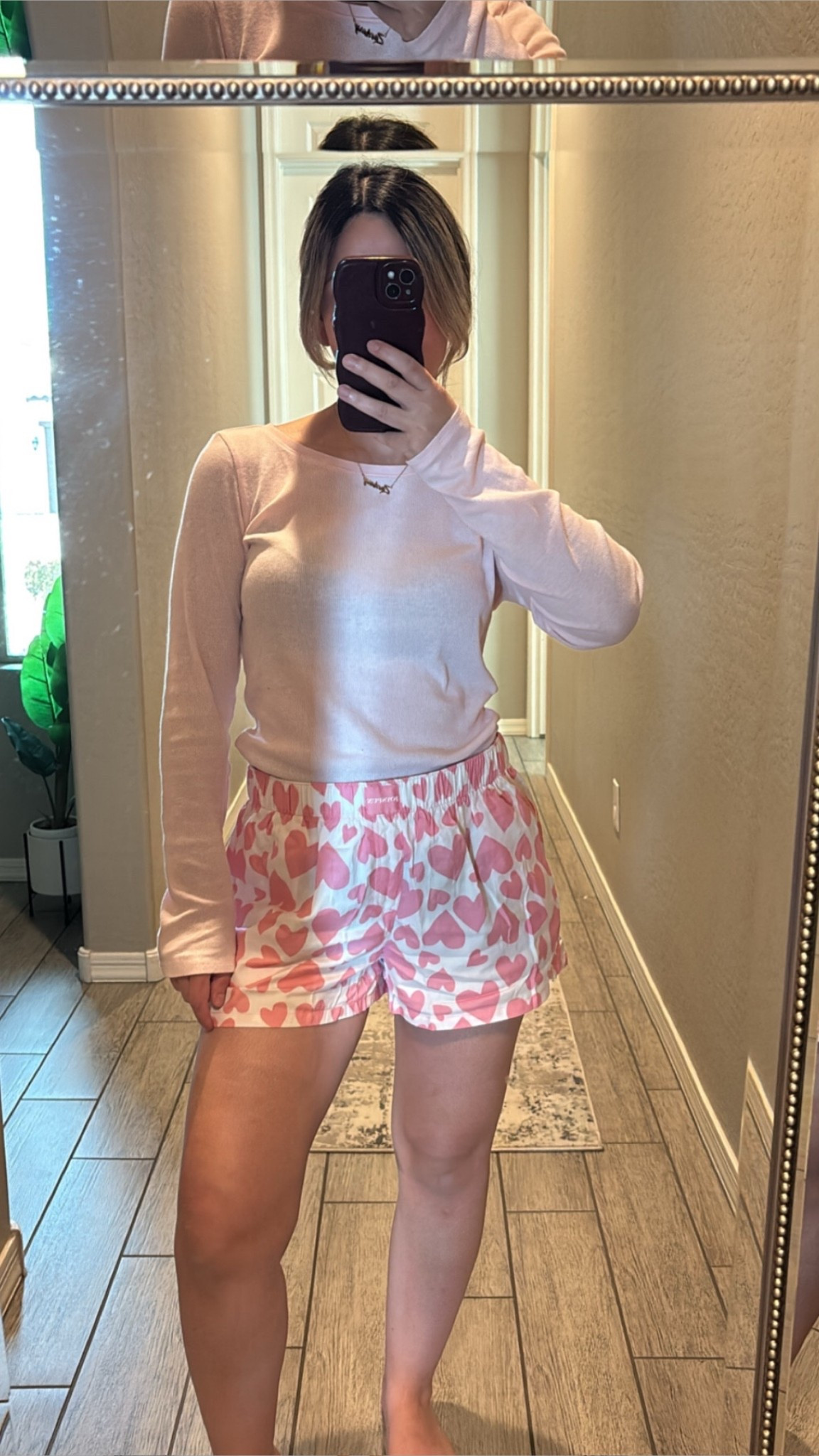 cutest boxers from Walmart $7.99! Comes in more colors. Perfect for valentine!💕 SMALL in boxers & top: target (S) 

#walmartfinds #walmartfashion #walmartstyle #walmartjoyspun #joyspun #targetstyle #targetfinds #boxers #valentineboxers #valentinestyle #comfystyle #momstyle #valentinegiftsforher #comfyathome #affordablefinds #LTKFindsUnder50 #LTKStyleTip

#LTKValentine #LTKU #LTKmomlife