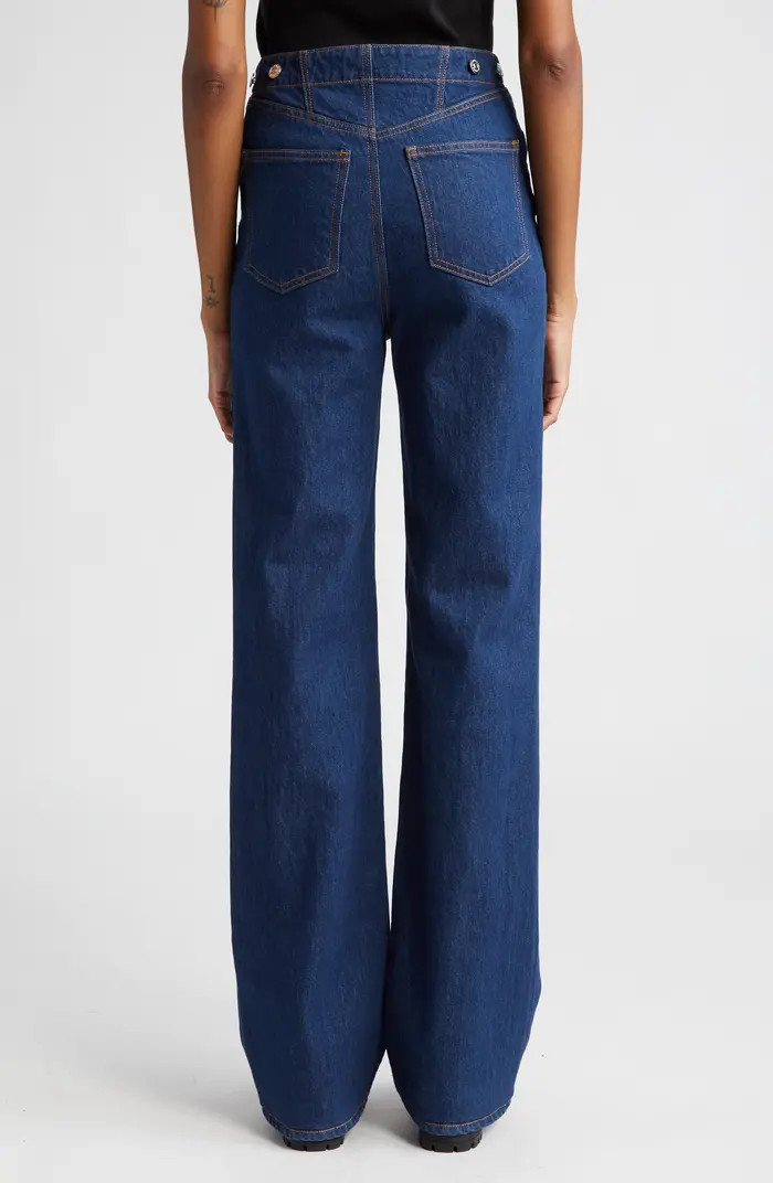 Veronica Beard Crosbie Comfort Stretch Flare Jeans | Nordstrom | Nordstrom
