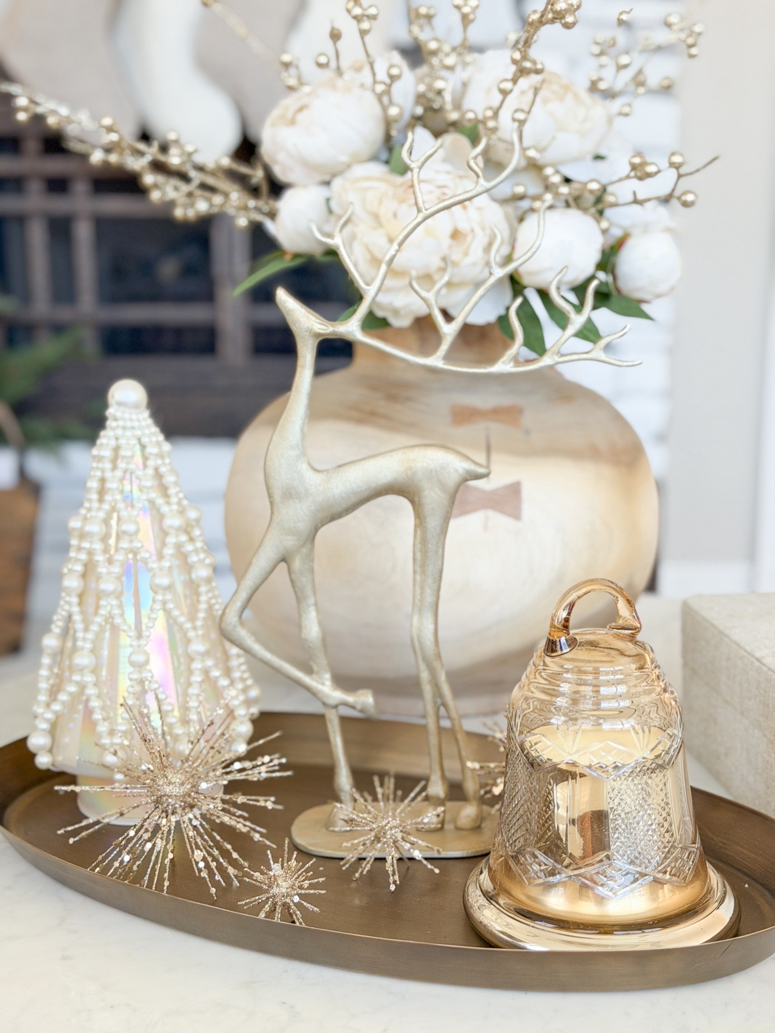 Christmas coffee table decor ✨ 

#LTKSeasonal #LTKHome #LTKHoliday